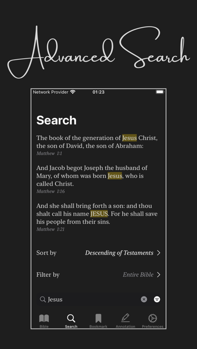 Pure Bible Screenshot