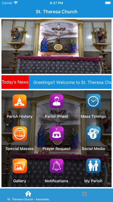 St. Theresa Church - Kasimedu Screenshot