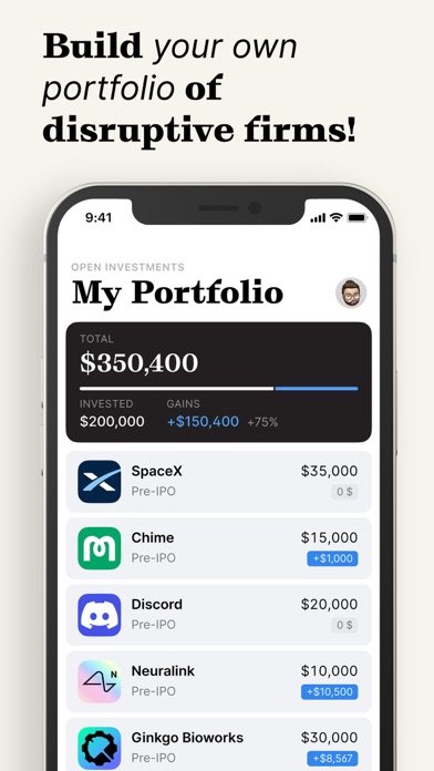 Dizraptor: Pre-IPO Investing Screenshot