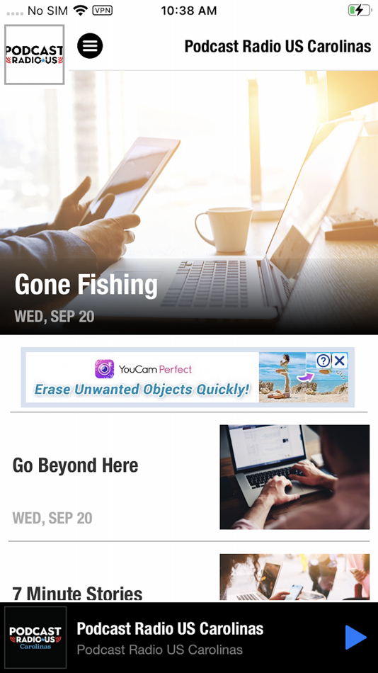 #1. Podcast Radio US (iOS) Podle: Beasley Broadcast Group