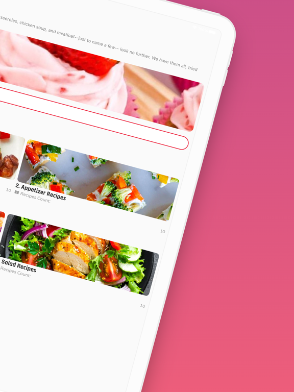 Screenshot #5 pour CookBook Recipes, Food Recipes