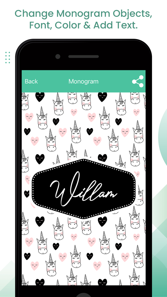 #4. Monogram Maker ! (iOS) 由: Sarojben Dhuliya
