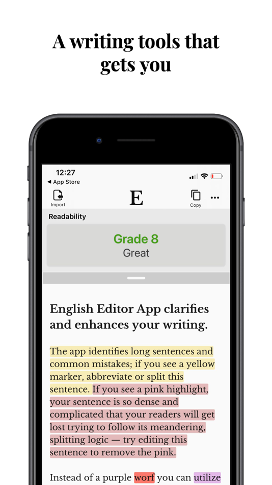 #1. English Editor & Proofreading (macOS) 来自: Kubra Gurler