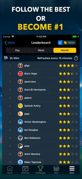 Game screenshot BETUP - Sports Betting Game hack