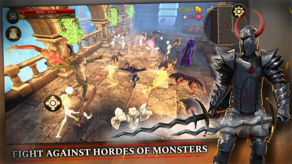 #2. TotAL RPG: Offline Epic Action (iOS) 由: TZAR games