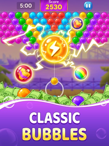 Bubble Clash: Cash Prizesのおすすめ画像2