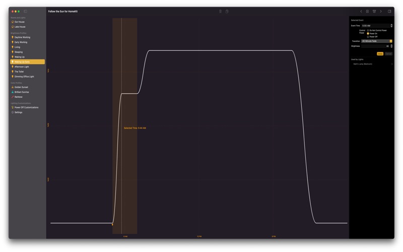 Screenshot #1 pour Follow the Sun for HomeKit