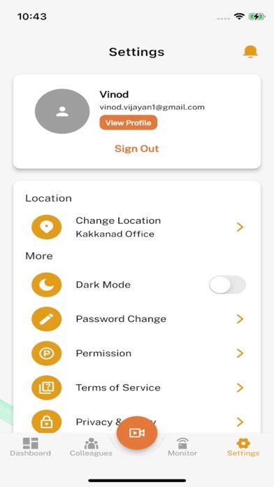 dSense Screenshot