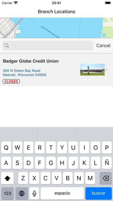 Badger Globe Credit Union Screenshot