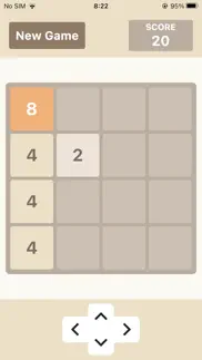 العب 2048 iphone screenshot 2