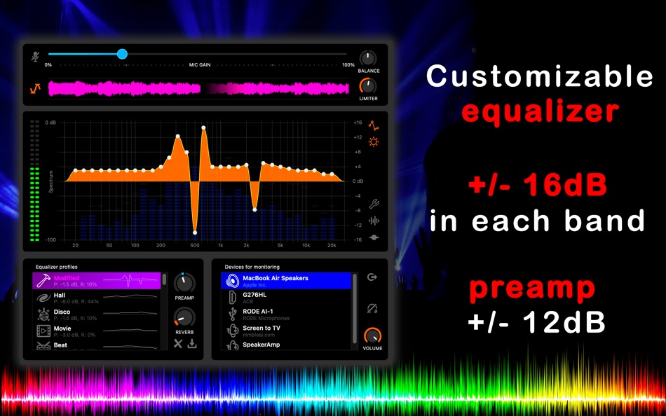#2. Voice Recorder Pro Equaliser (macOS) 由: Pavel Kostka
