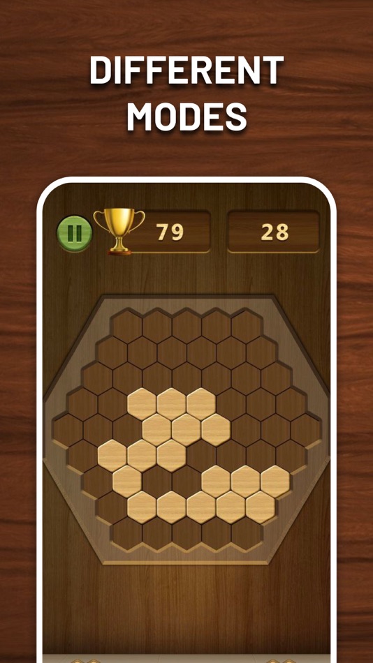 #3. Wood Cube Block: Merge Puzzle (iOS) By: Alina Grishina