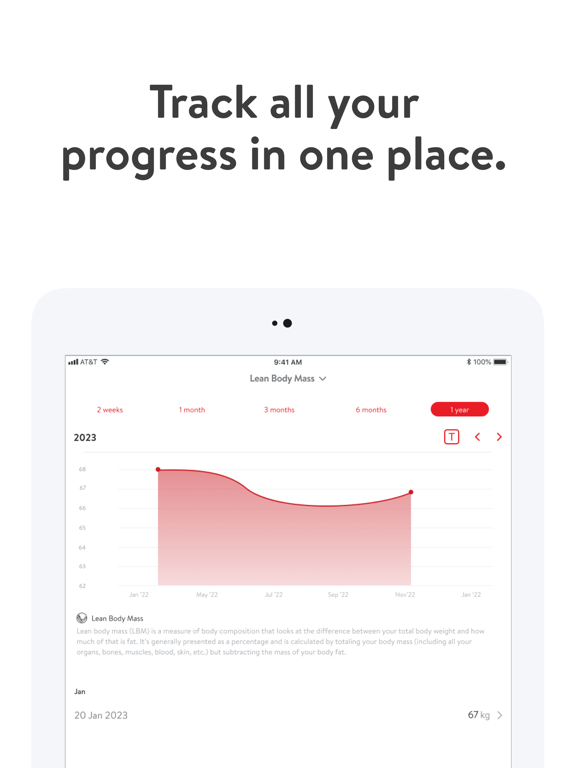 My Evolution Fitness iPad screenshot 5 - Health & Fitness app