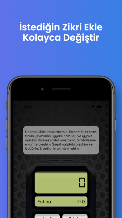 Zikirsay - Islamic Dhikr App Screenshot