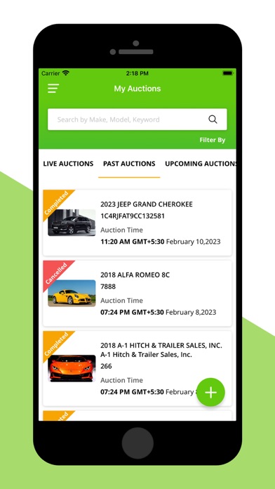 Autoauctioned Dealer Screenshot