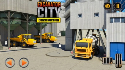 City Construction Excavator 3D Screenshot