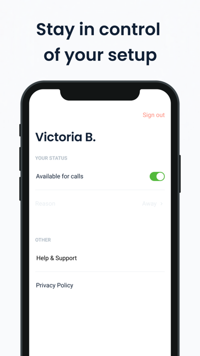 Cordless - Cloud Phone System Screenshot