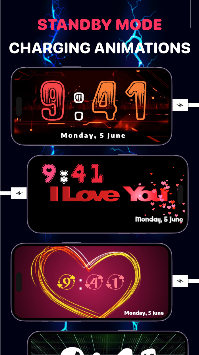 island  Charging Animations.