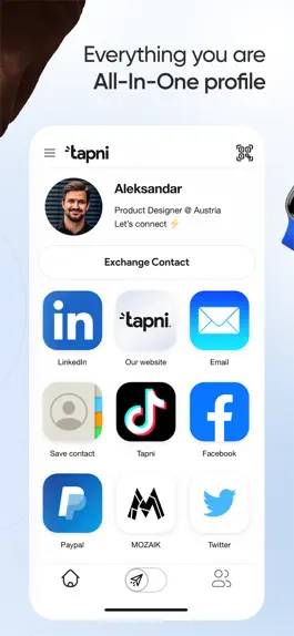 Game screenshot Tapni - Digital Business Card apk