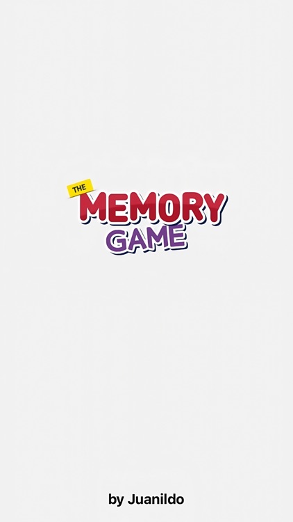 PairUp Memory Game DR