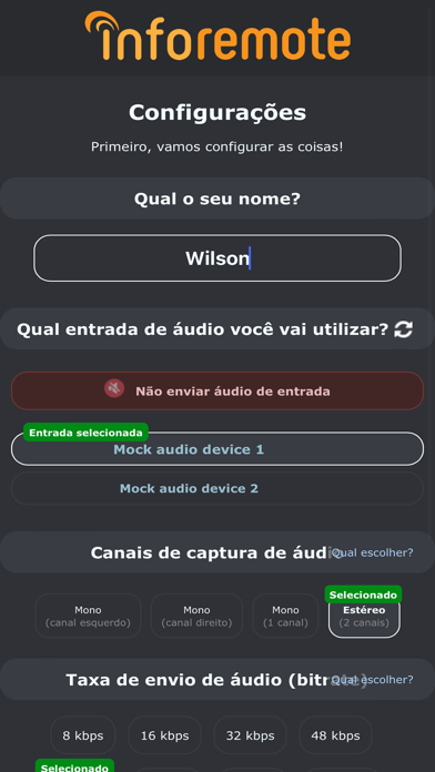 InfoRemote Screenshot