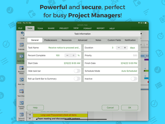 Screenshot #6 pour Project Plan 365