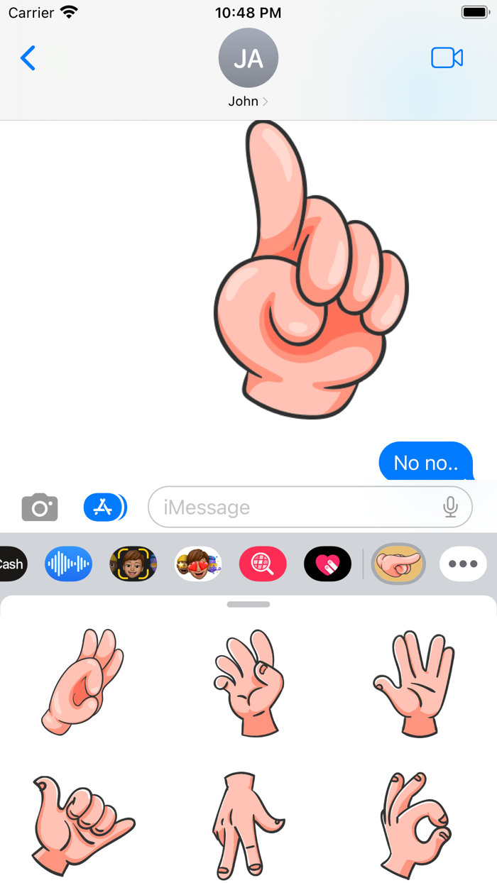 Handy Emotions Stickers