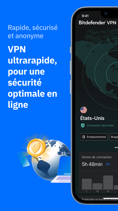 Screenshot #1 pour Bitdefender VPN