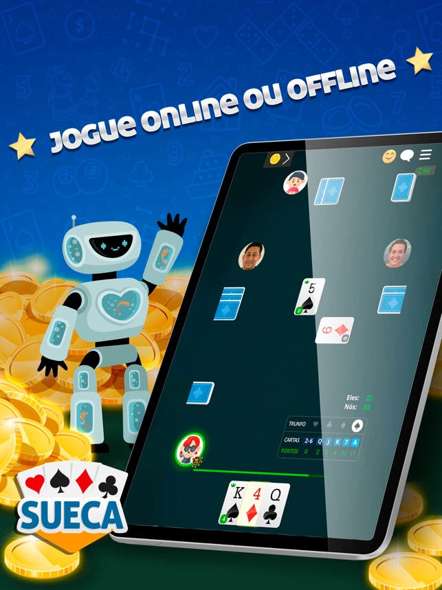 Copas: Jogue de graça no seu celular e tablet! - Jogatina Apps