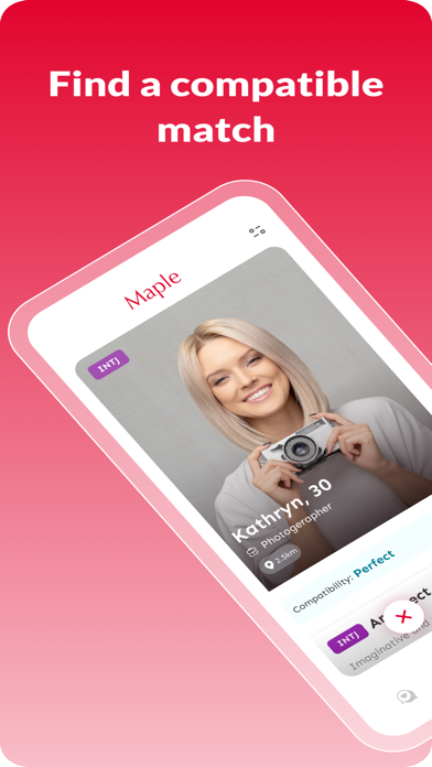 Maple Marriage - Dating App Screenshot