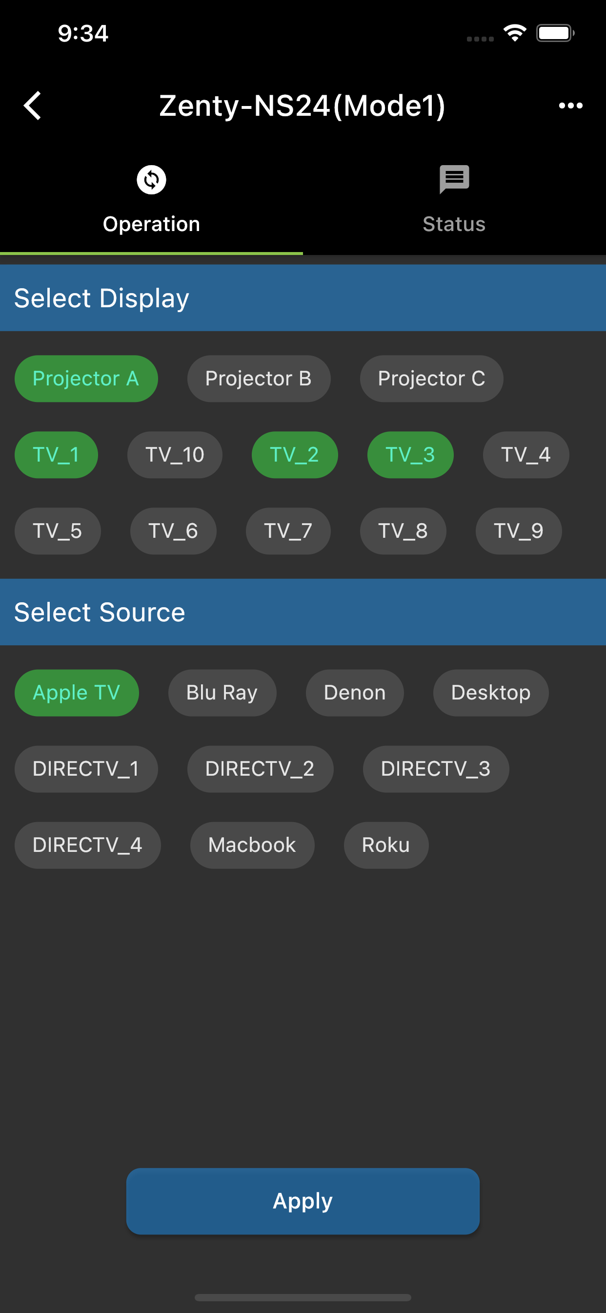 Zenty Control