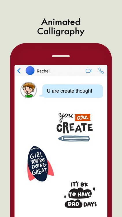 Animated Calligraphy Stickers screenshot-4