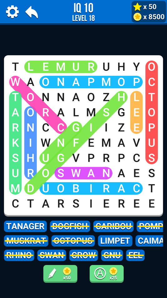 #2. Word Search IQ: Puzzle Games (iOS) 来自: Cool GamApp Limited