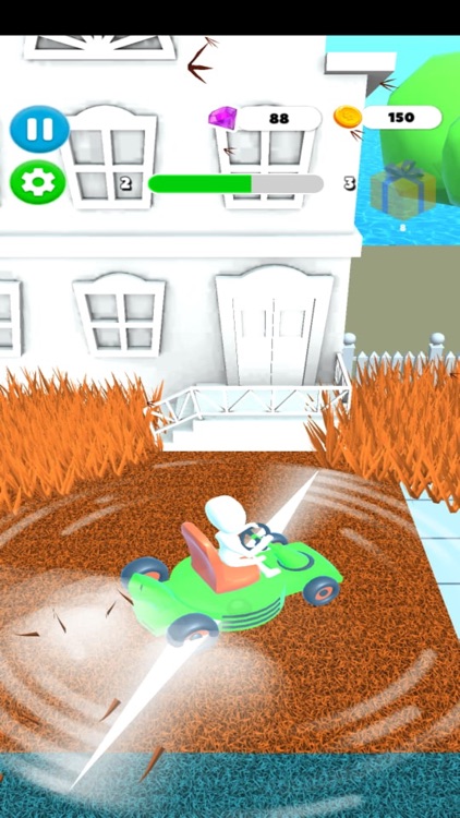 Lawn Mow Grass Cutting Game screenshot-4