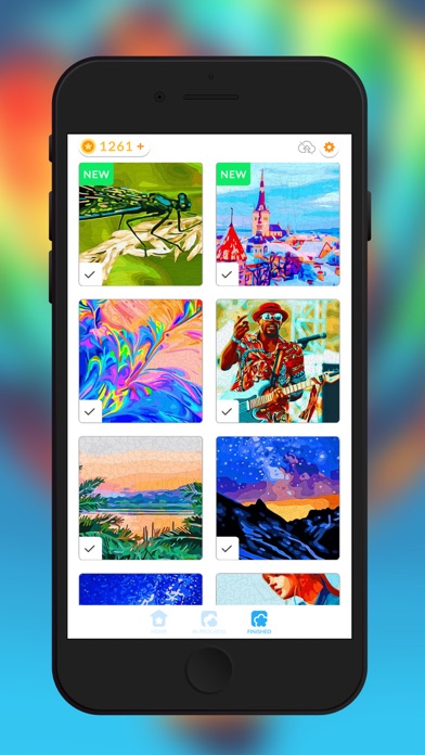 Jigsaw Puzzle by numbers Screenshot