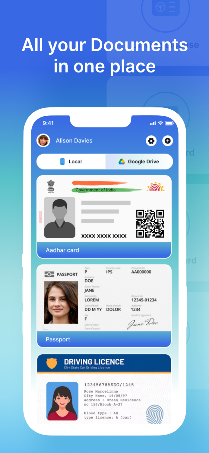 Digital ID Card Wallet