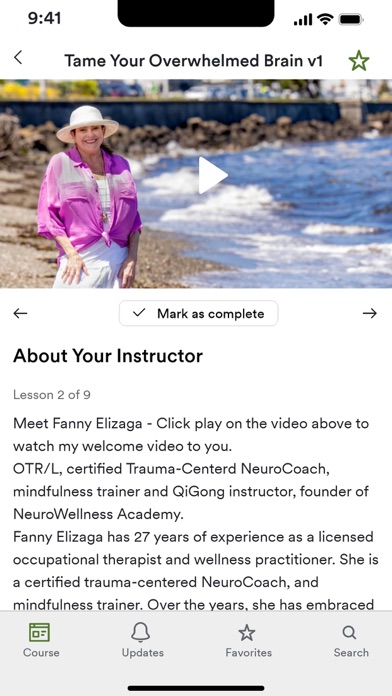NeuroWellnesss Academy Screenshot