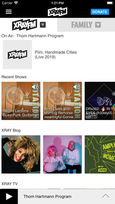 XRAY.FM Screenshot
