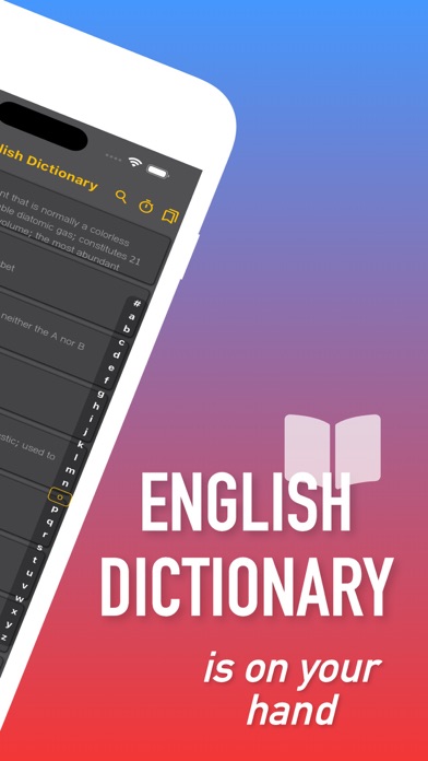 Detail English Dictionary Screenshot