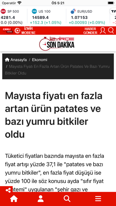 İzmir'de Son Dakika Screenshot