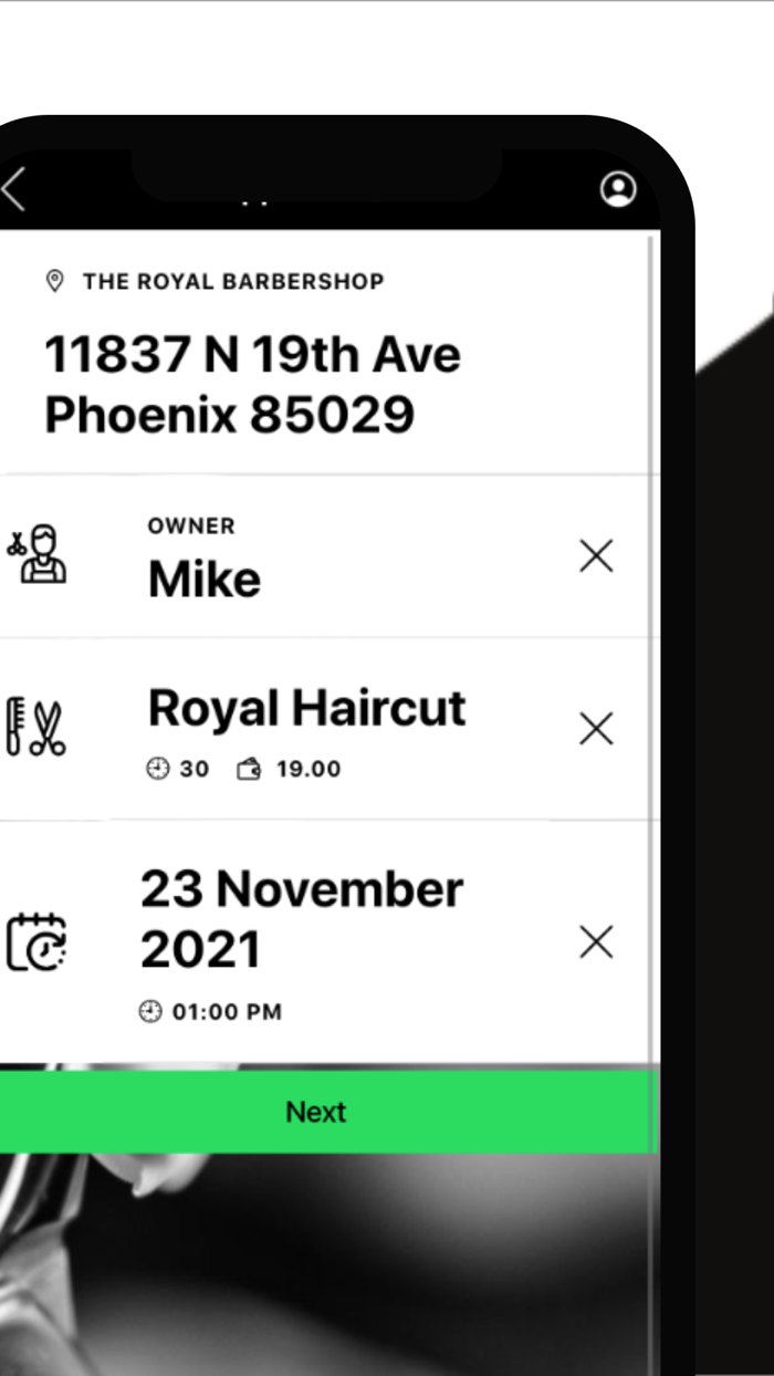 THE ROYAL BARBERSHOP