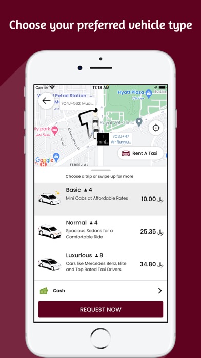 Hayya Taxi Screenshot
