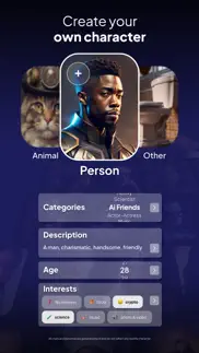 charsis: ai character chat iphone screenshot 3