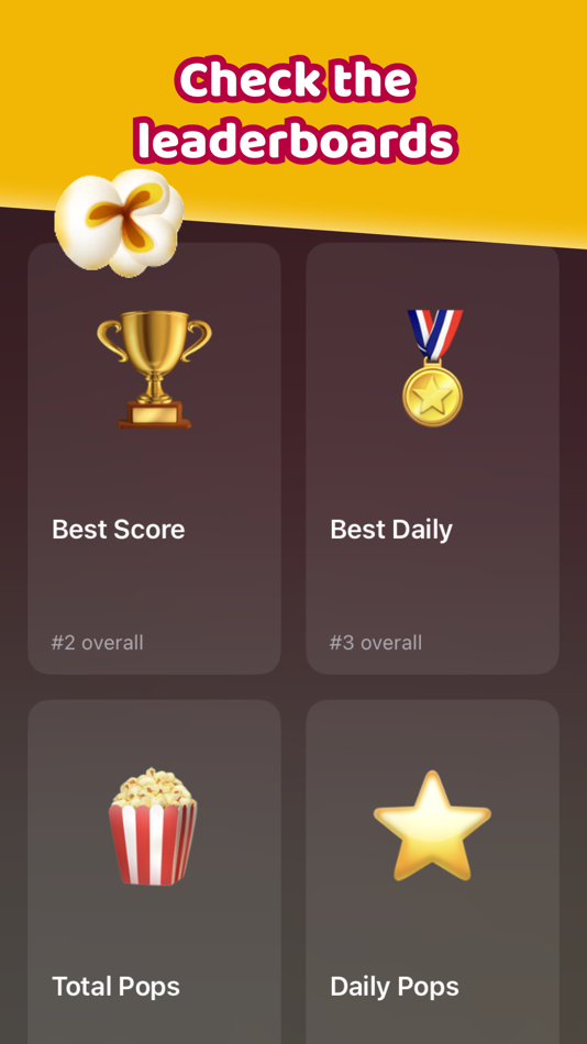 #5. PopcornPops - Tap Fast and Pop (iOS) 由: Roie Cohen