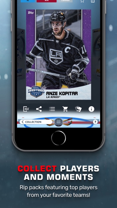 Topps® NHL SKATE™ Card Trader Screenshot