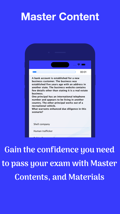 Finance Exam Preps Screenshot