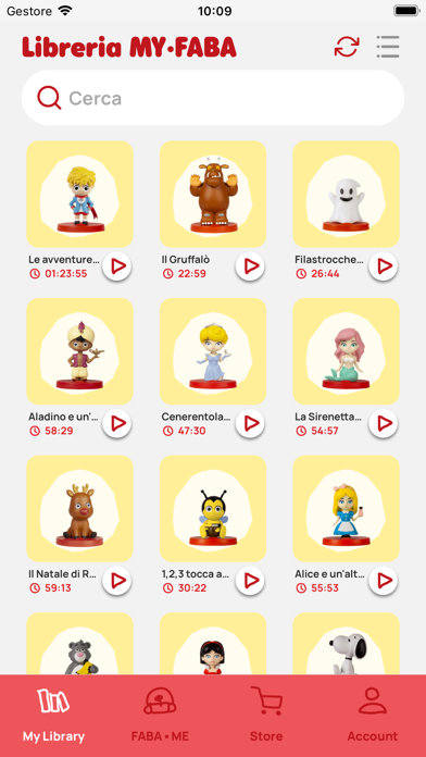 MyFaba – Il tuo Raccontastorie Screenshot