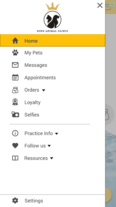 King Animal Clinic Screenshot