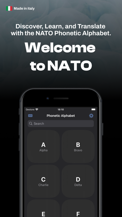 NATO: Phonetic Alphabet Screenshot