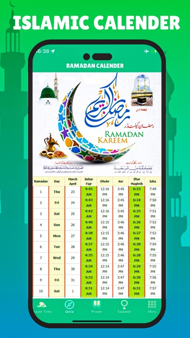 Ramadan Times - Muslim Prayers Screenshot